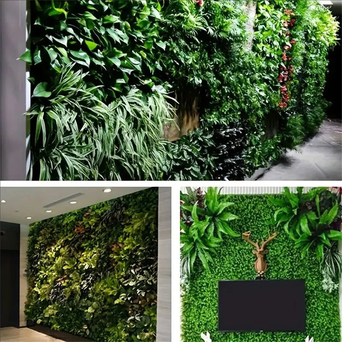 Artificial Green Plant Wall Panels