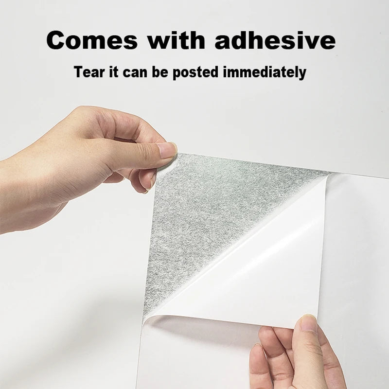 3D Creative Geometric Mirror Wall Stickers