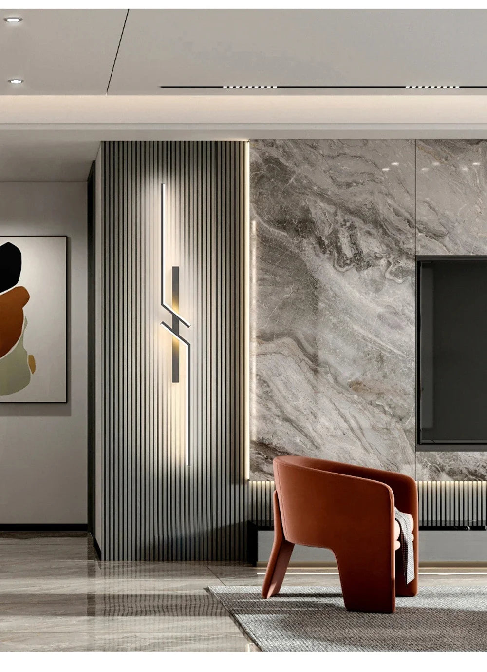 LED Wall Lamp – Modern Minimalist Strip