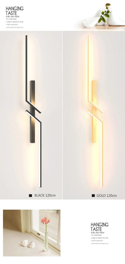 LED Wall Lamp – Modern Minimalist Strip