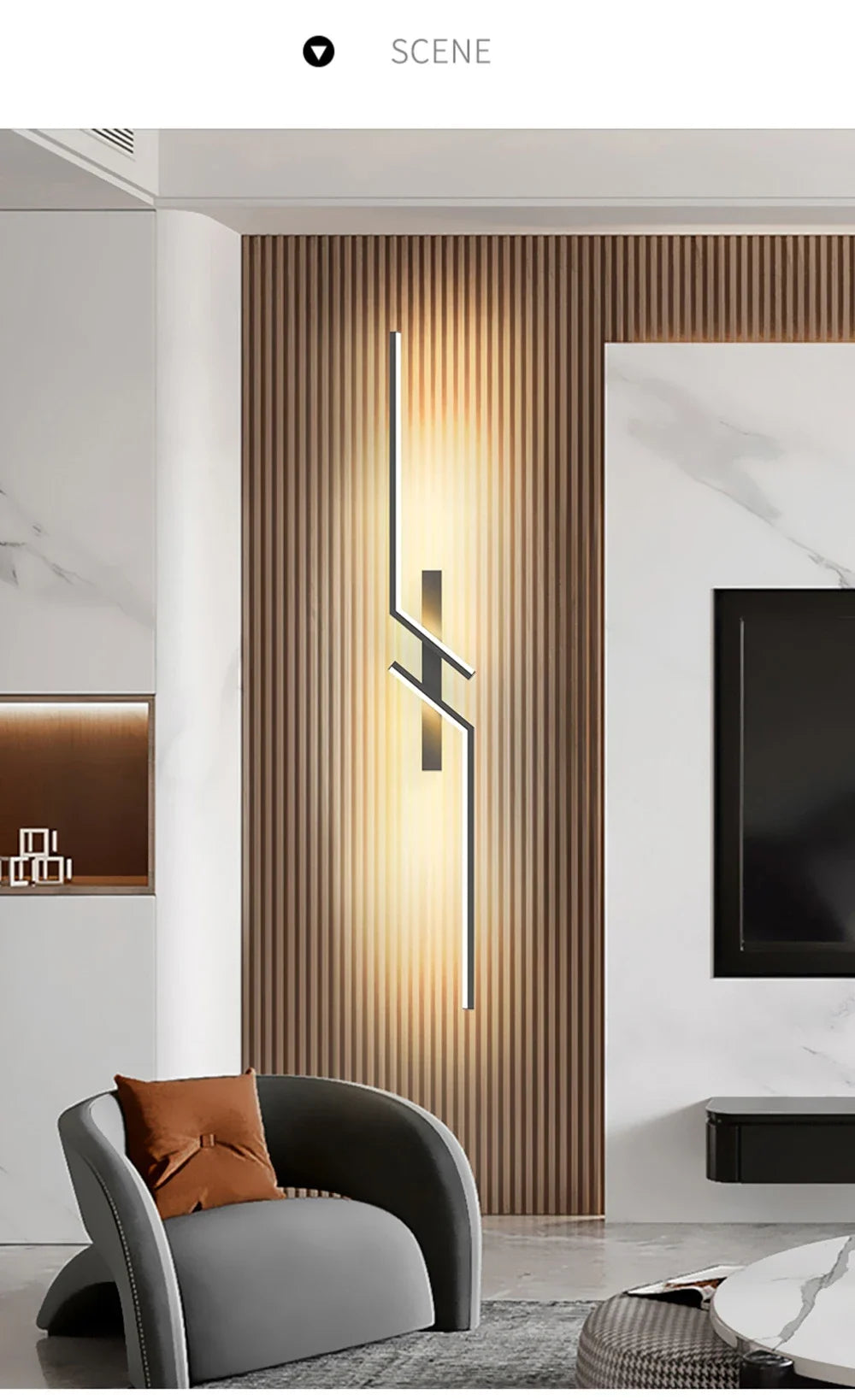 LED Wall Lamp – Modern Minimalist Strip