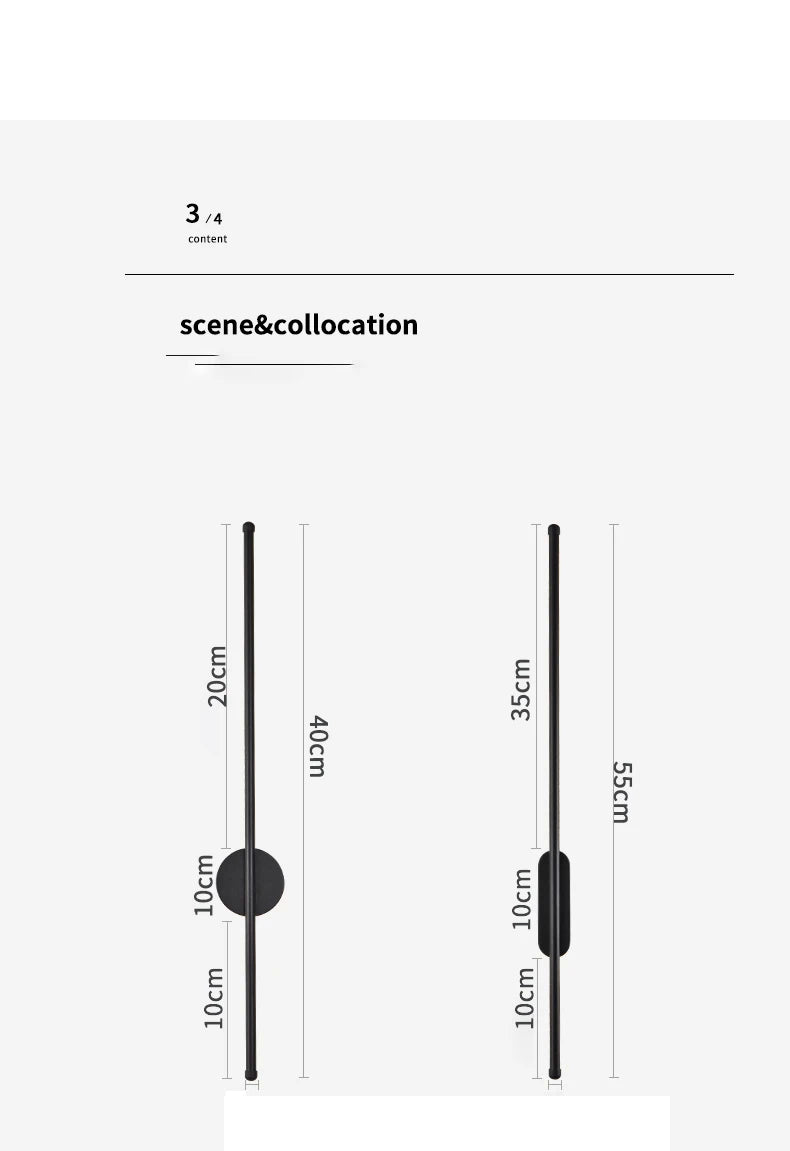Minimalist Strip Light for Bedroom & TV Wall