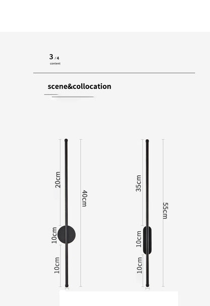 Minimalist Strip Light for Bedroom & TV Wall