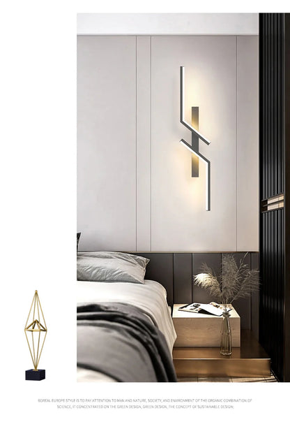 LED Wall Lamp – Modern Minimalist Strip