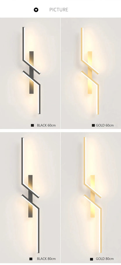 LED Wall Lamp – Modern Minimalist Strip