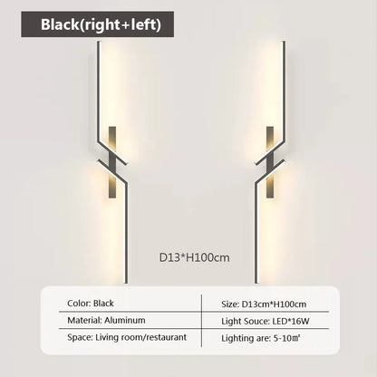 LED Wall Lamp – Modern Minimalist Strip