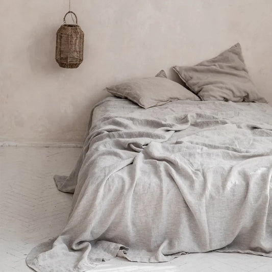 Pure Linen Bed Sheet