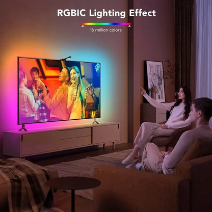 TV Backlight RGBIC LED Strip Lights